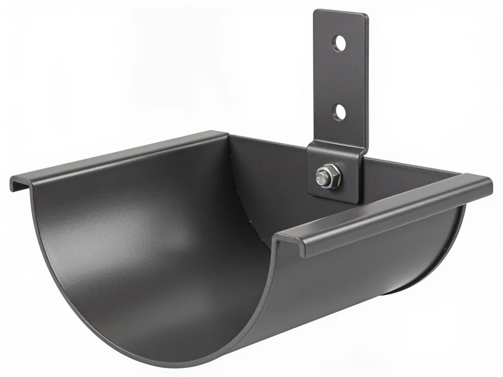 Adjustable fascia bracket — Powder-coated steel